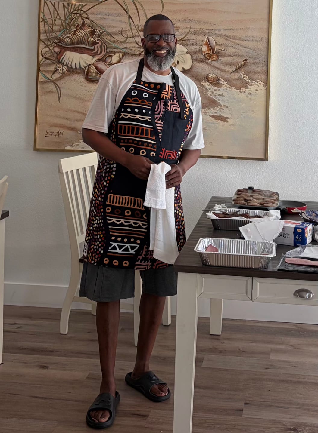Customer photo review of Daddy Bob Apron