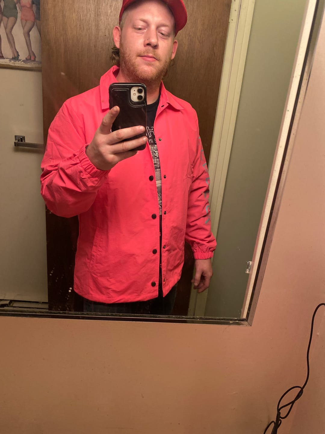 Customer photo review of Death - Pink Leprosy - Windbreaker