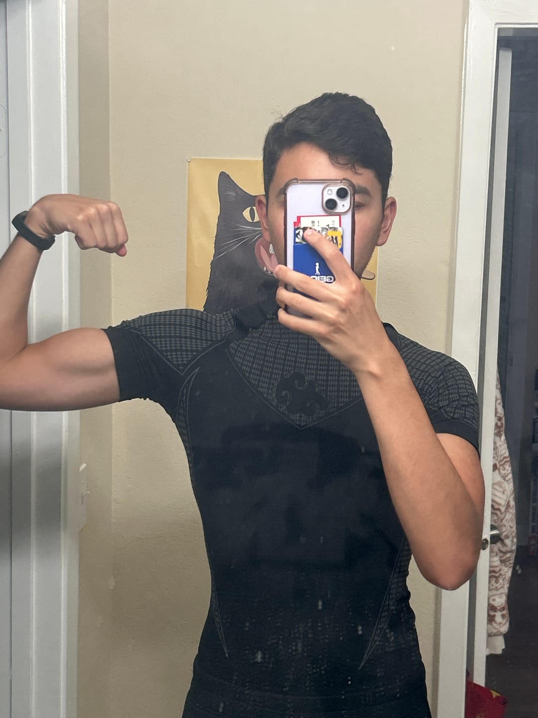 Customer photo review of Cloud Compression Tee