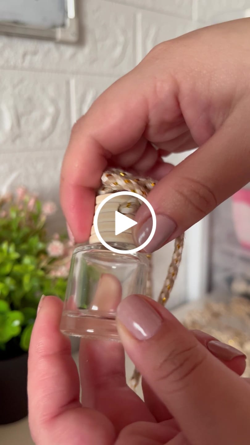 Customer video review of Envase 8 ml difusor auto redondo tapa redonda tapón