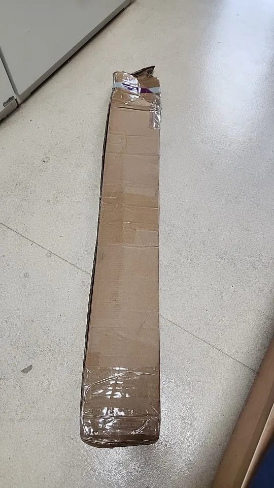 Customer photo review of Premium Extra-Large Double-Layer Golf Umbrella with Windproof Frame