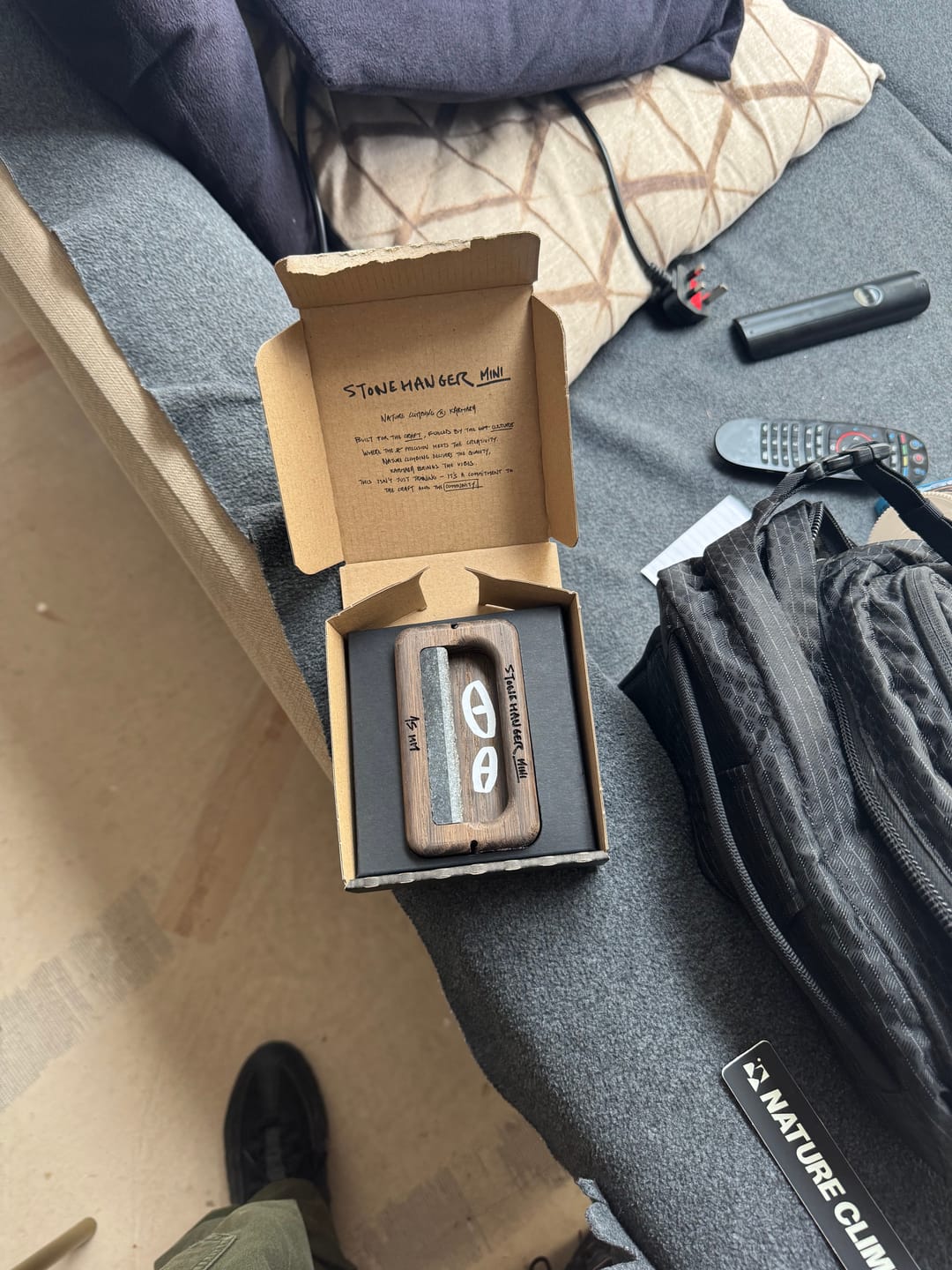 Customer photo review of Stone Hanger Mini x KARMA8A