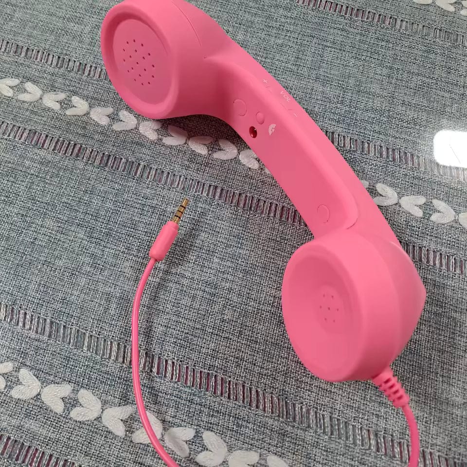 Customer photo review of Teléfono Retro compatible con iPhone y Android
