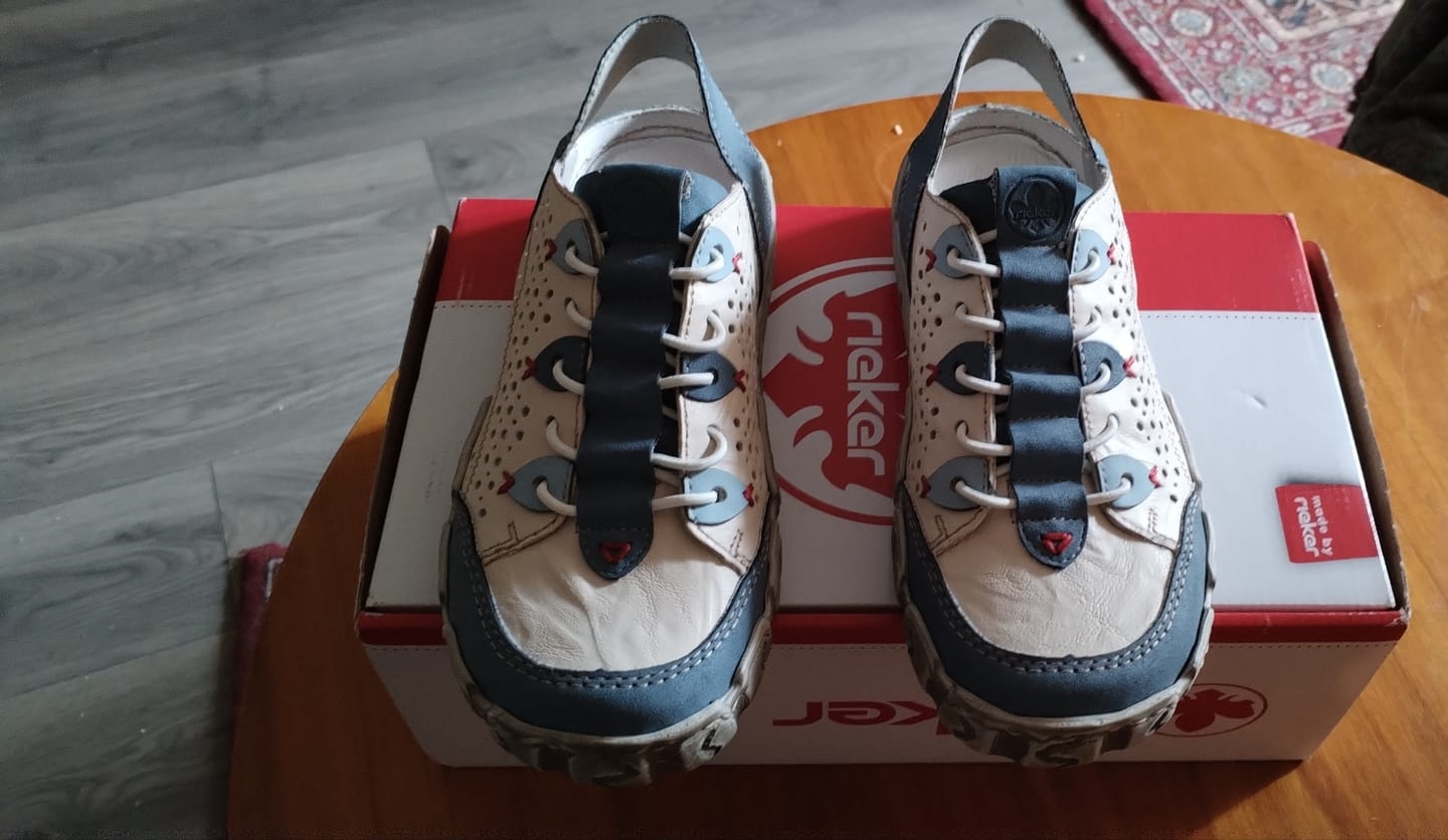 Customer photo review of Pantofi Dama Piele Naturala Rieker RIEK L0375