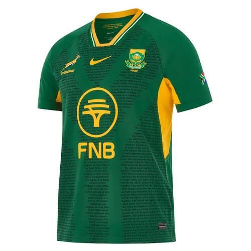 Customer photo review of Springboks Nike Men's 2026 RGR Stadium Jersey