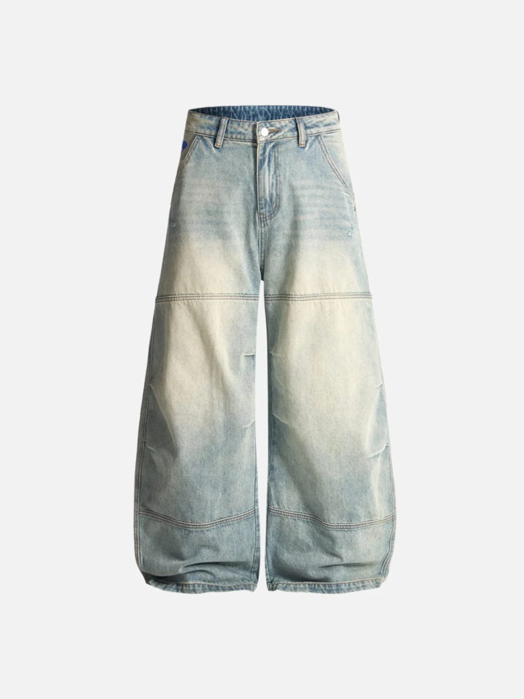 Customer photo review of Aelfric Eden Rhinestone Baggy Jeans