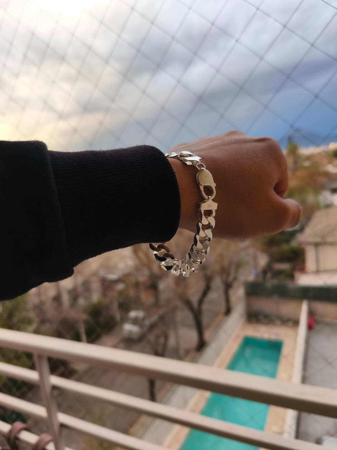 Customer photo review of Pulsera Grumet