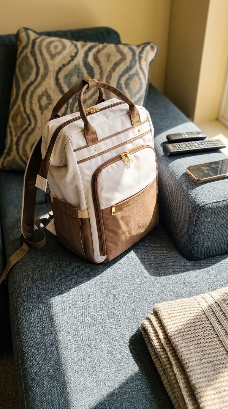 Customer photo review of 4-in-1 Backpack with Lunch Bag