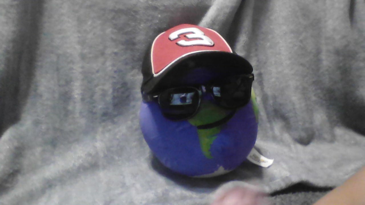 Customer photo review of The SolarBalls Earth Plush