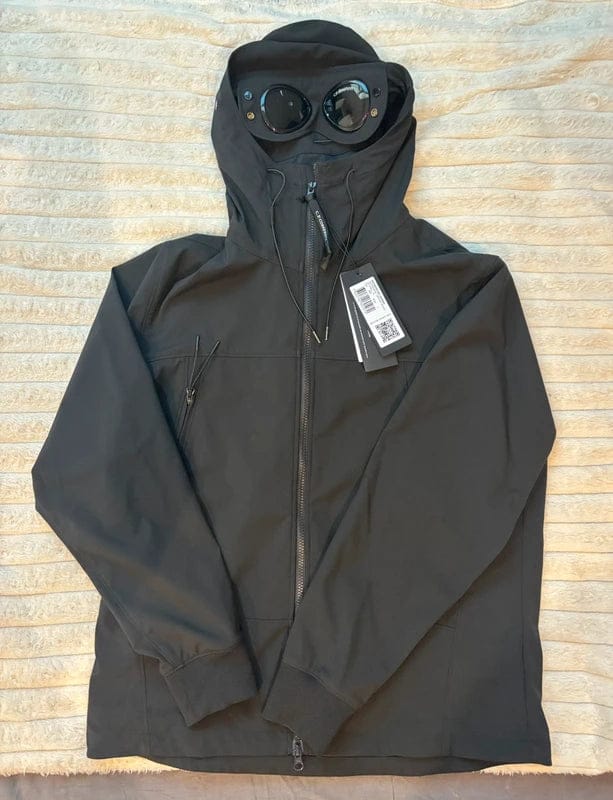 Customer photo review of C.P. Company Veste Outerwear Short Jacket Noir Zippé