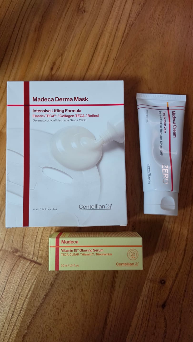 Customer photo review of Madeca Cream Time Reverse Zero 80ml