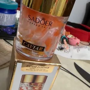 Customer photo review of Crema Contorno Occhi Anti-Invecchiamento con Estratto di Caviale