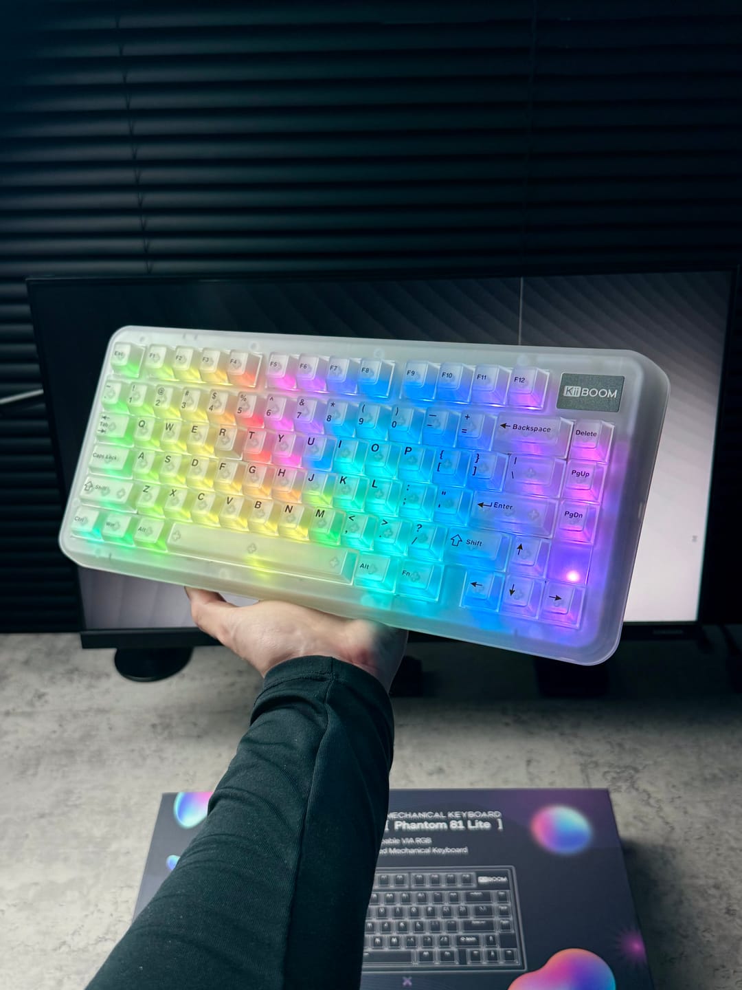 Customer photo review of KiiBOOM Phantom81 Lite