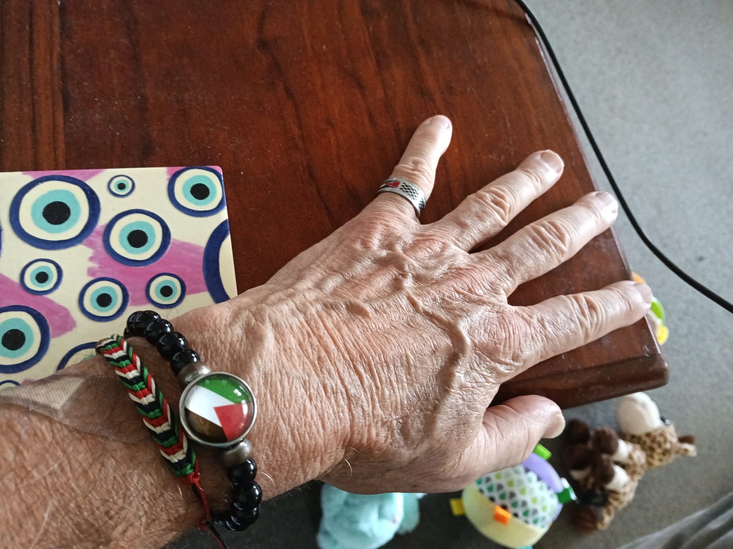 Customer photo review of Palestine Heritage Ring