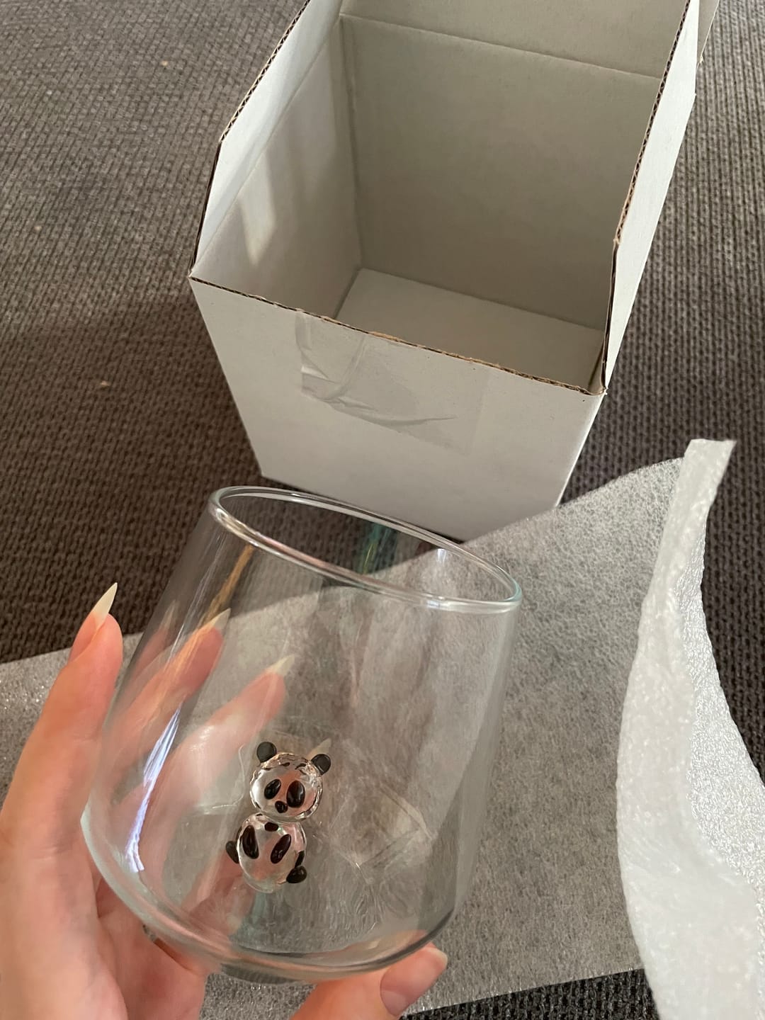 Customer photo review of Panda Glass
