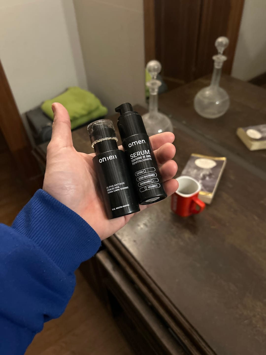Customer photo review of OMEN Serum anti-edad para Hombre