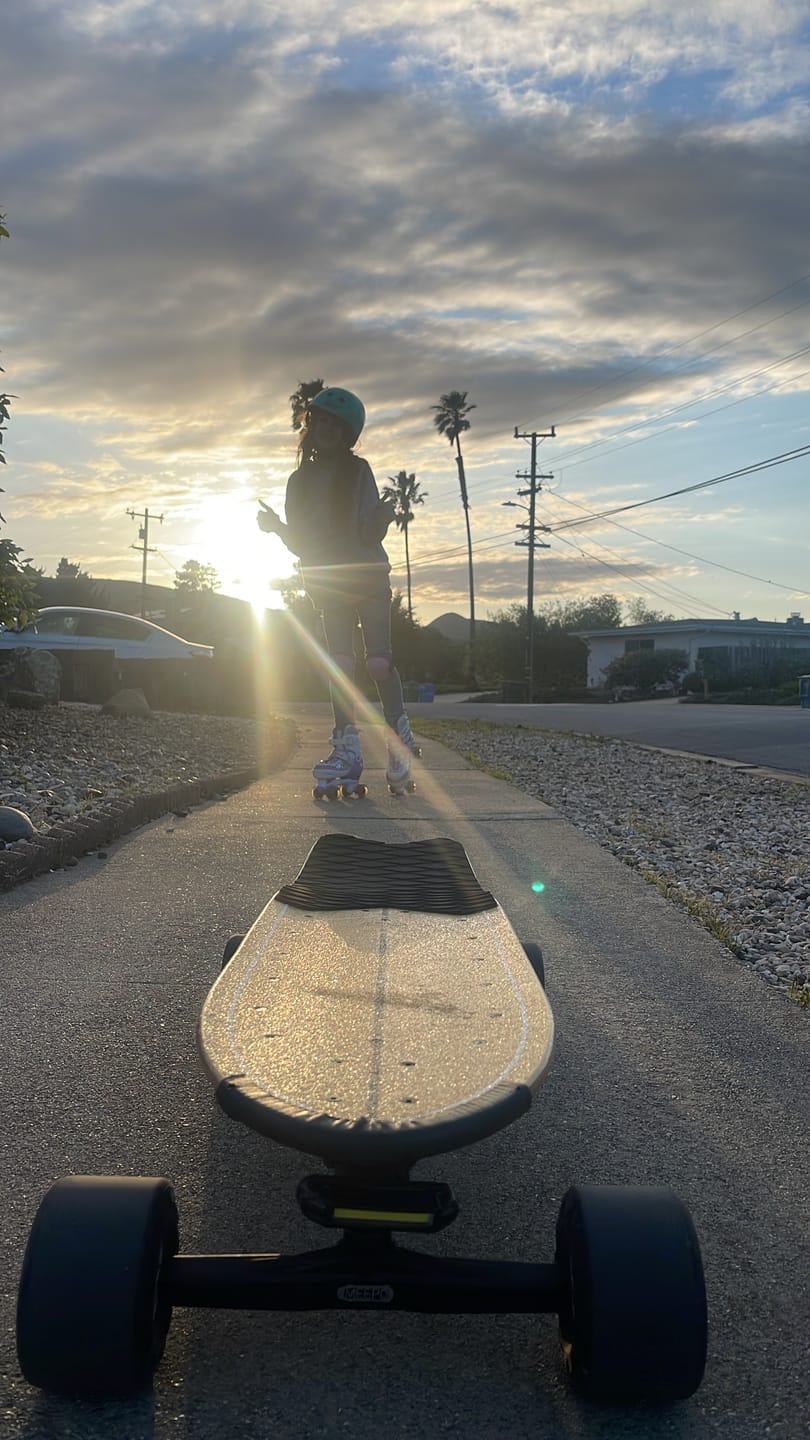 Customer photo review of Meepo Flow Electric Skateboard