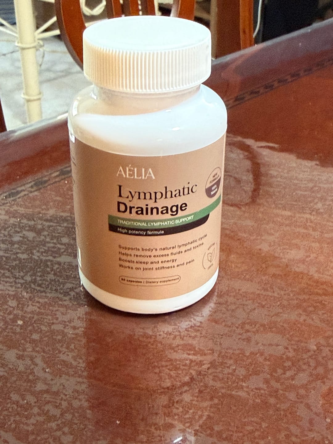 Customer photo review of Nueva Fórmula de Máxima Potencia – Cápsulas de Drenaje Linfático