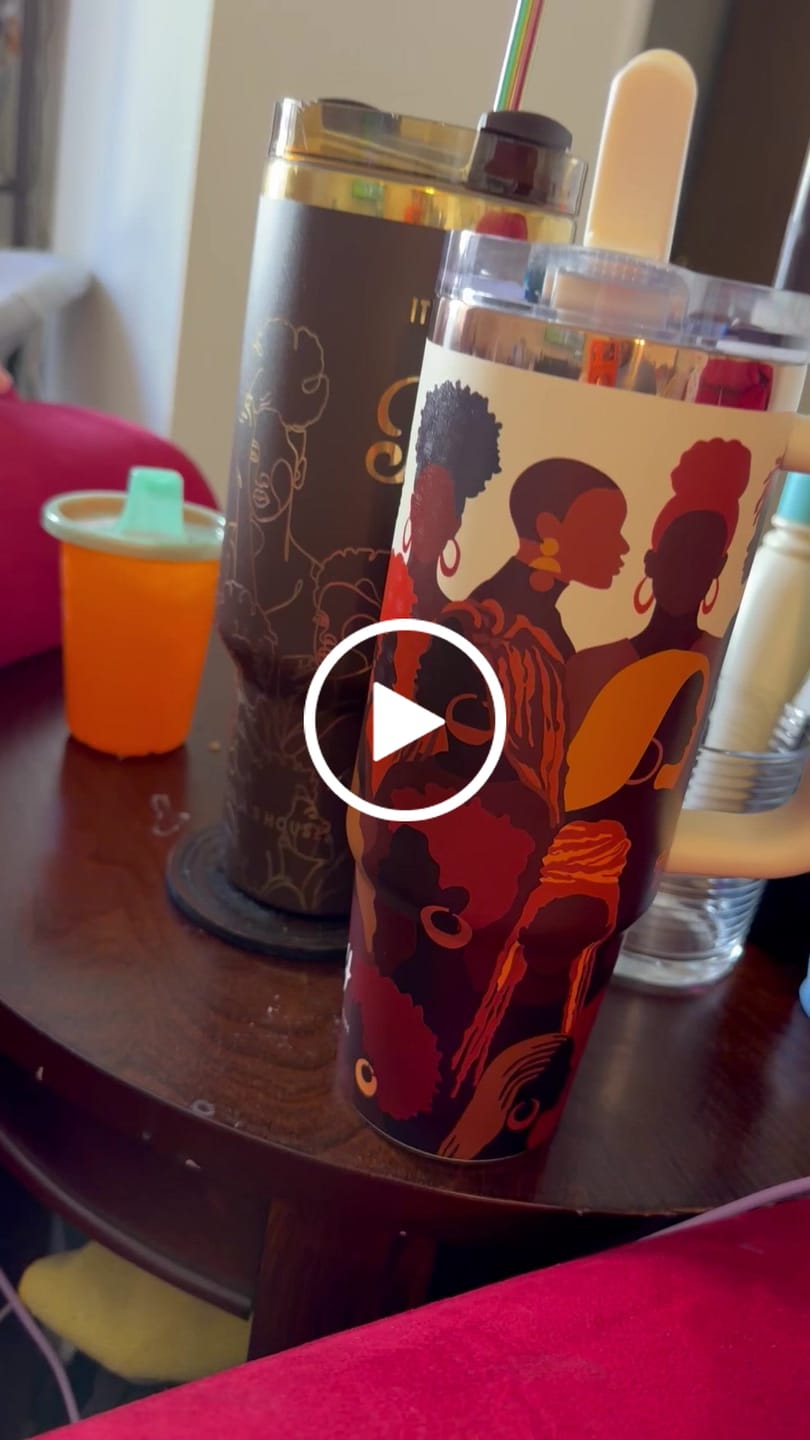 Customer video review of "Rooted Radiance" HydraLock™ Leakproof Tumbler – 30oz