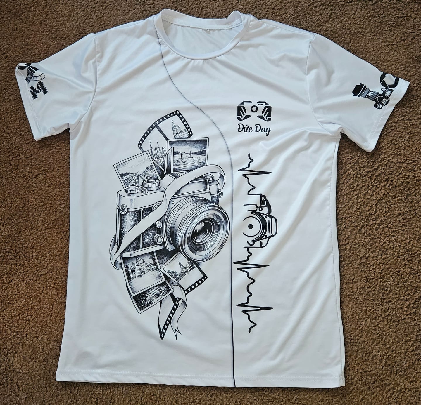 Customer photo review of Unisex Shirt - Custom Photographer Shirt