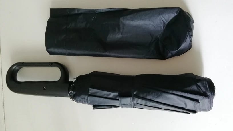 Customer photo review of Automatic Folding Umbrella with UV-Blocking Canopy, Sun and Rain Protection