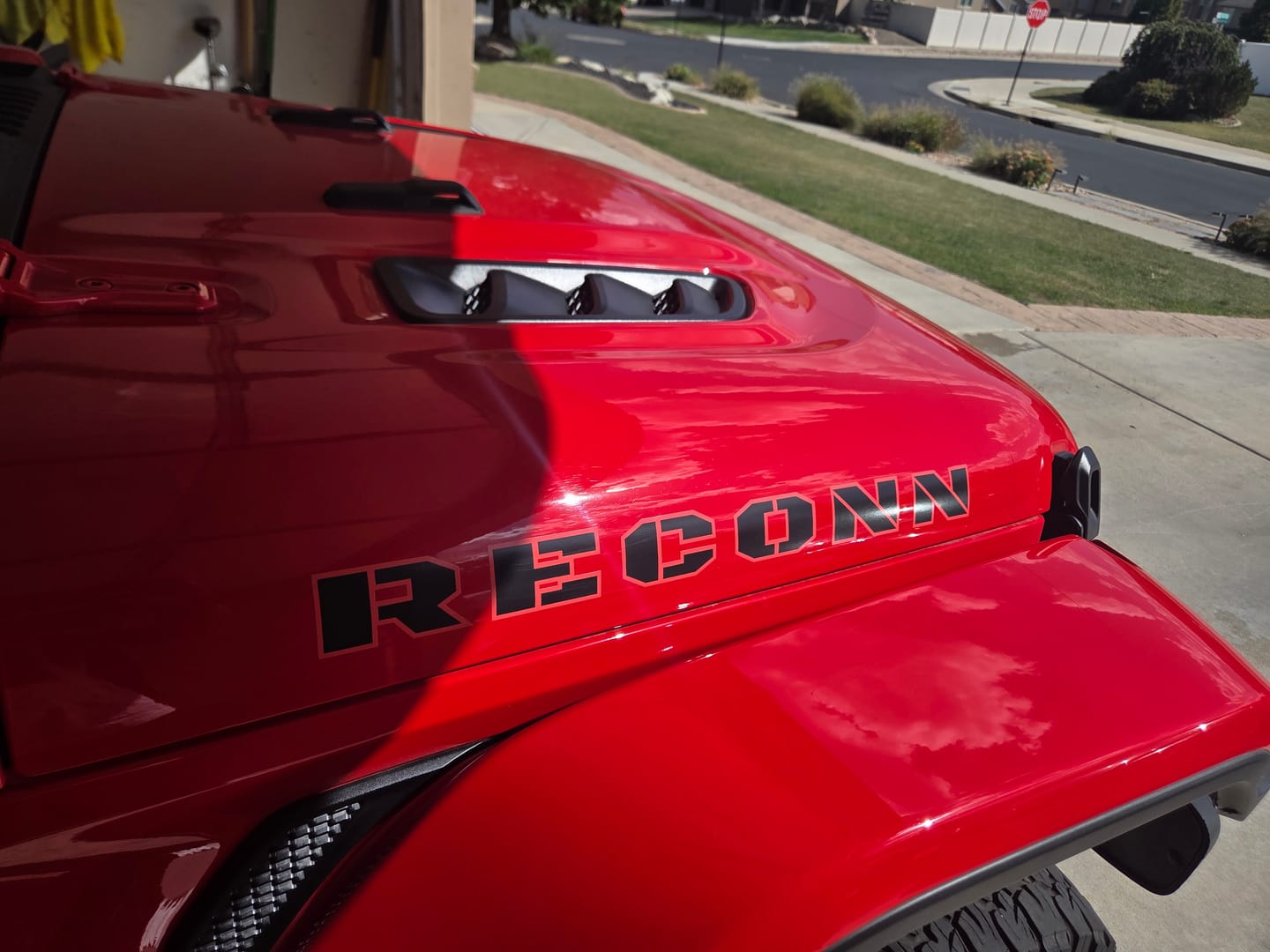 Customer photo review of Hood Lettering | Set of 2