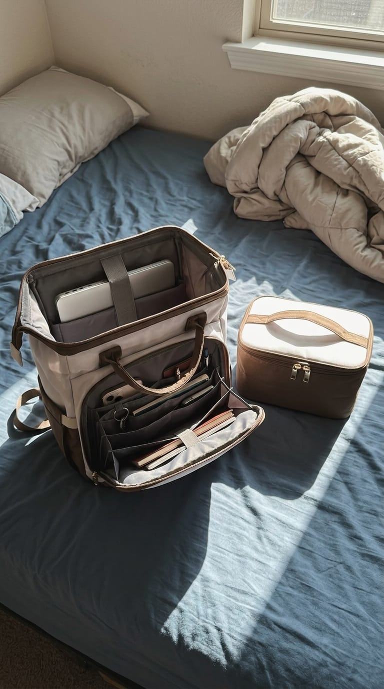 Customer photo review of 4-in-1 Backpack with Lunch Bag