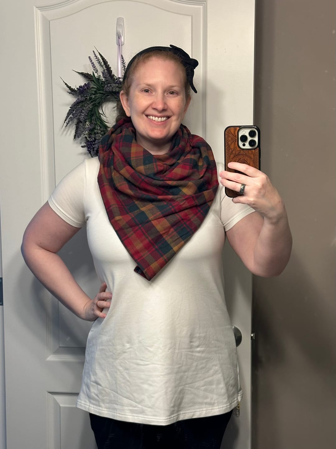 Customer photo review of *Pre-Sale* Scoop Tee