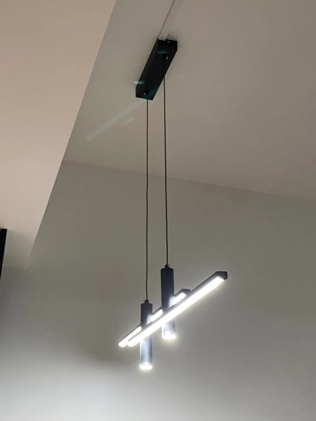 Customer photo review of Bar Pendant Light for Kitchen Island, 80 to 120 cm LED