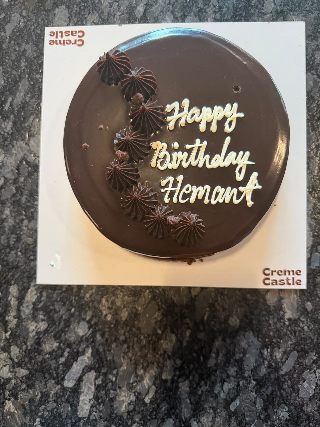 Customer photo review of Chocolate Truffle