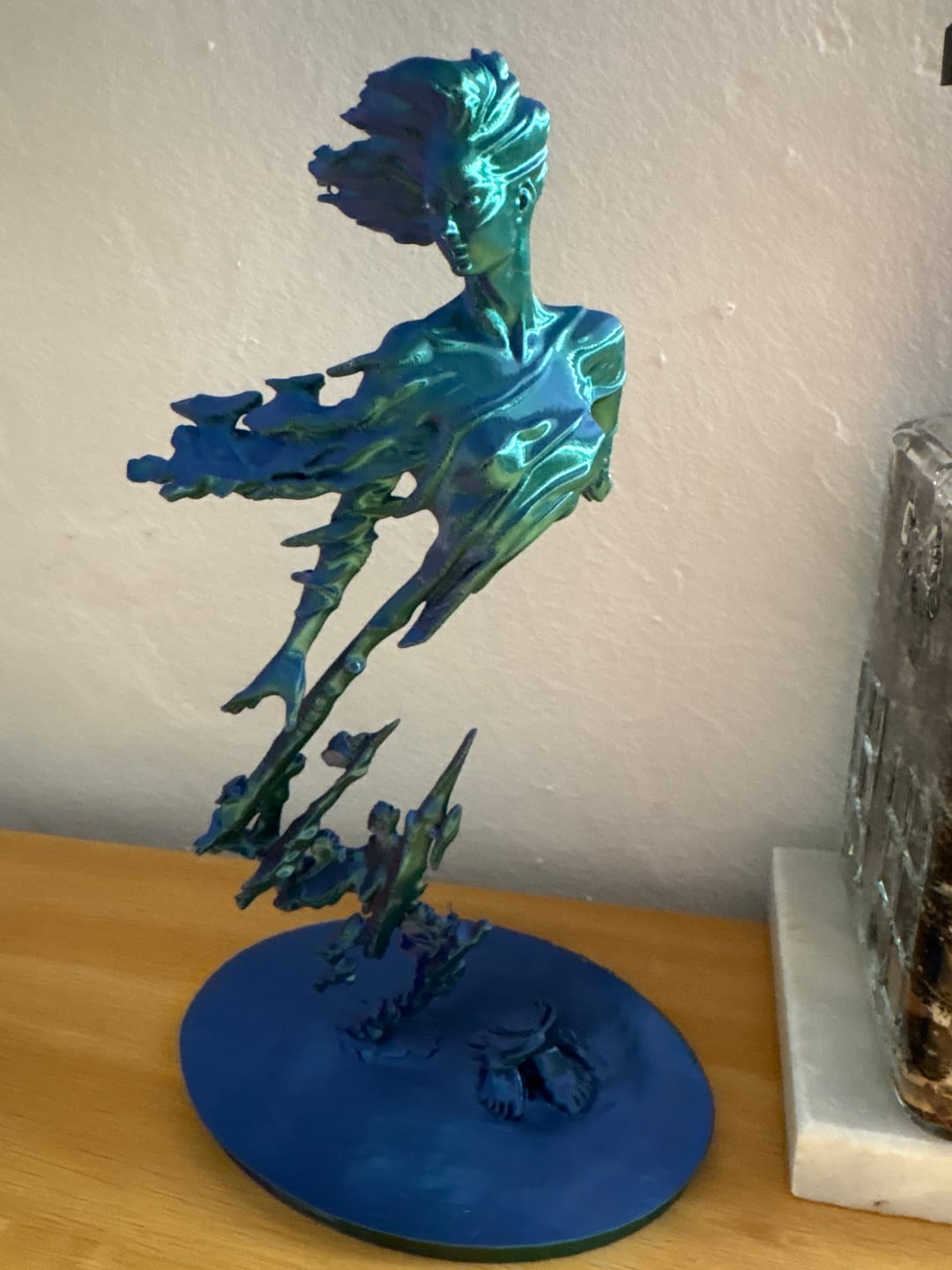 Customer photo review of PLA de seda Dual / Tricolor