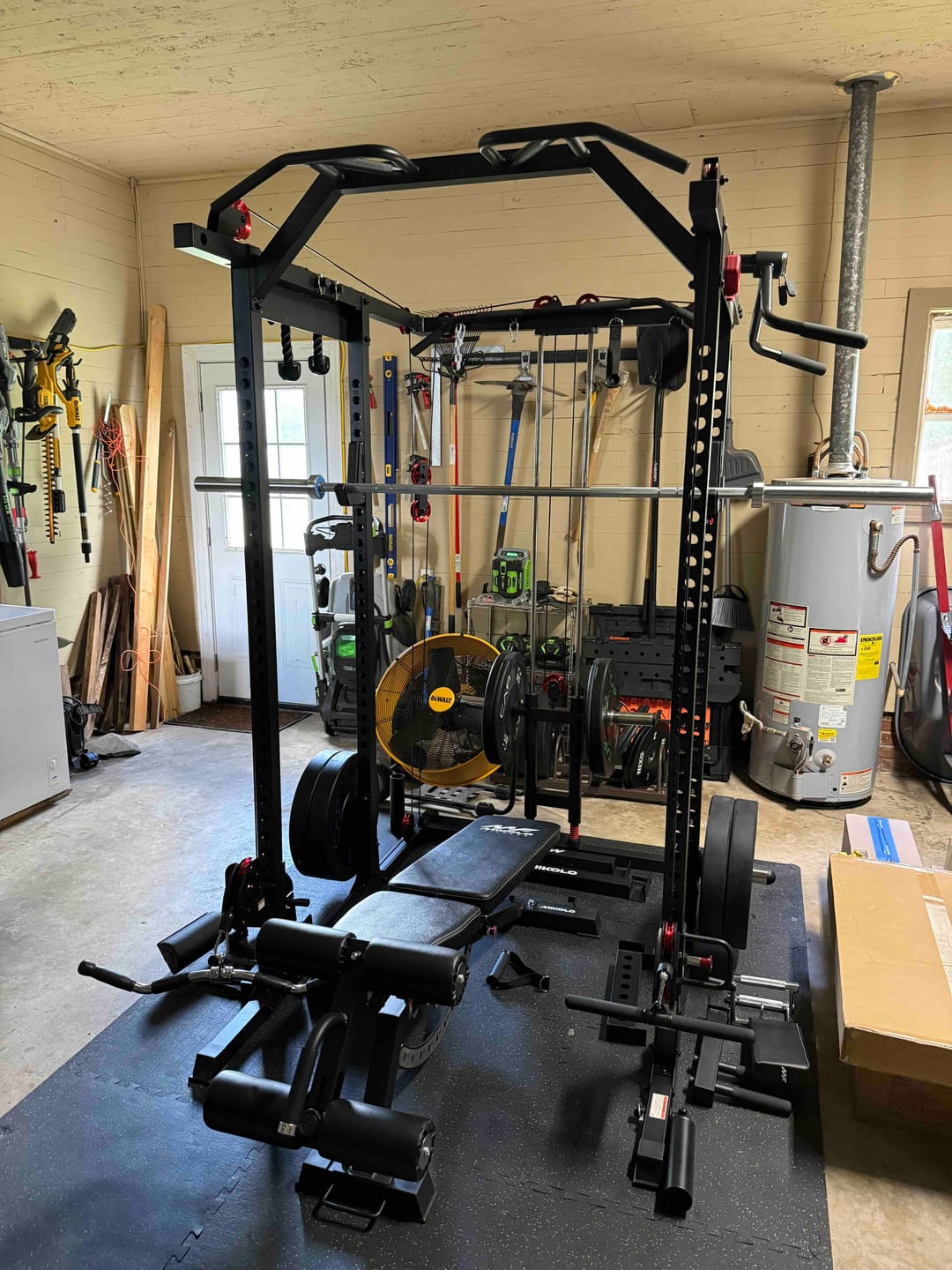 Customer photo review of K6-2.0 Ultra All-in-One Power Rack Functional Trainer (UPGRADED)
