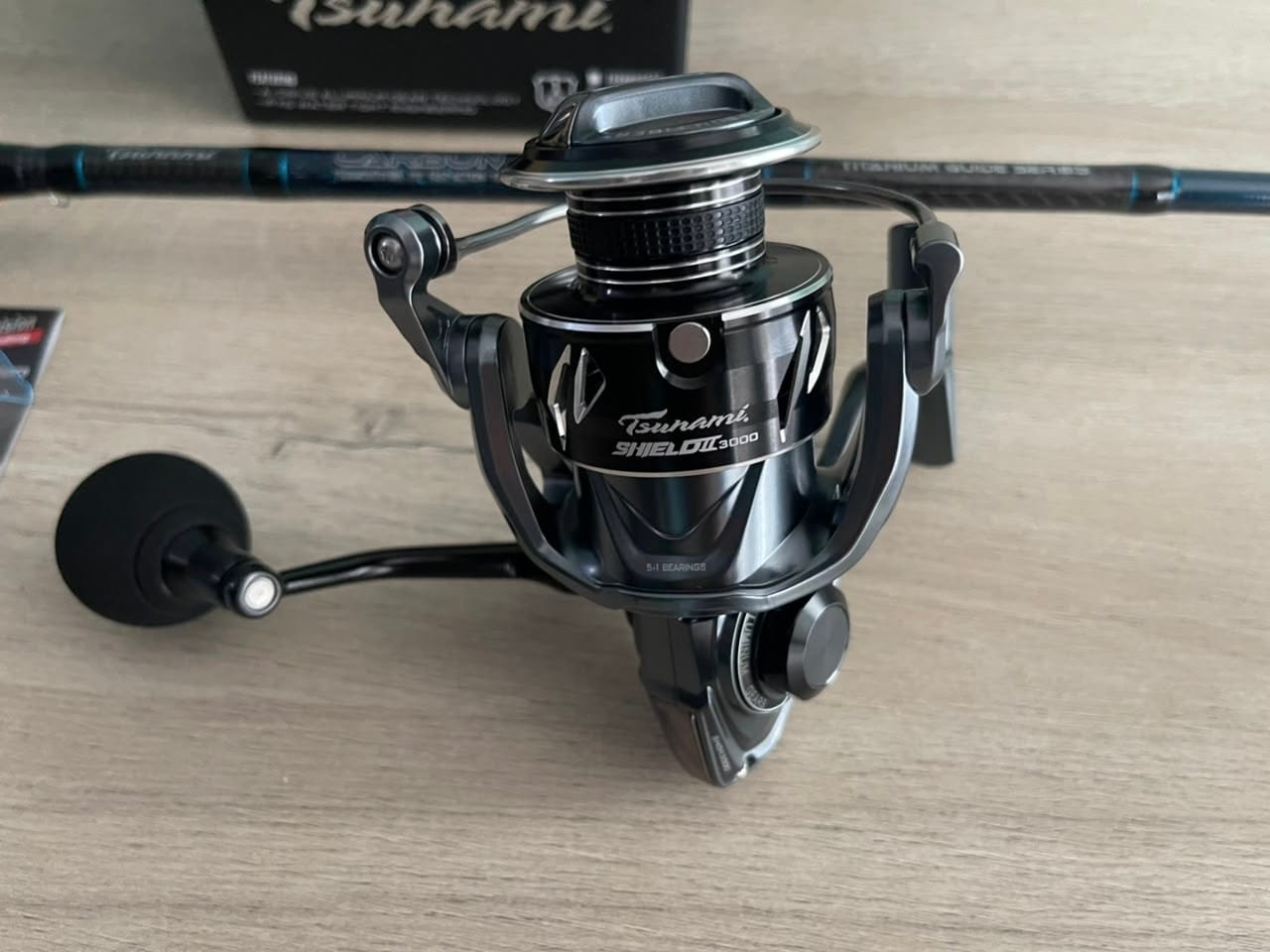 Customer photo review of Shield II Spinning Reel