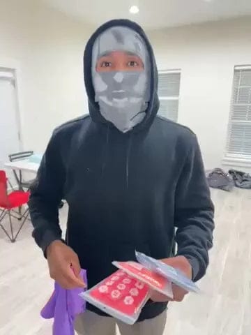 Customer photo review of Heat-Reactive Thermal Balaclava