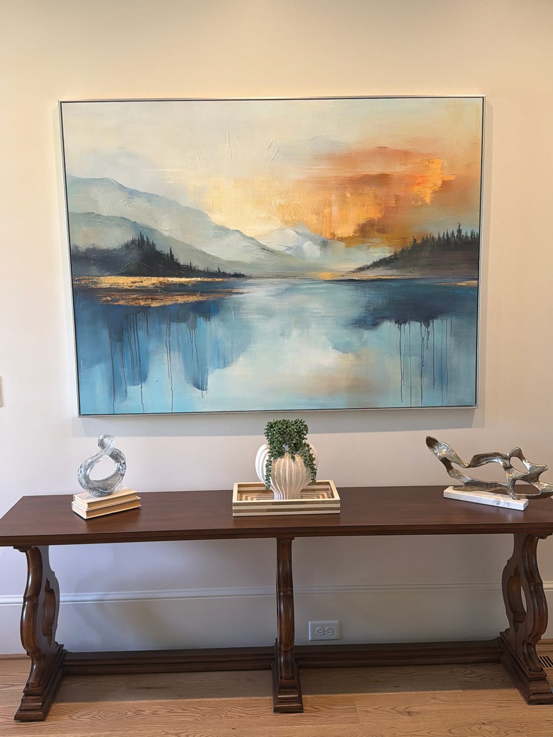 Customer photo review of Landscape Canvas Art #LCA029