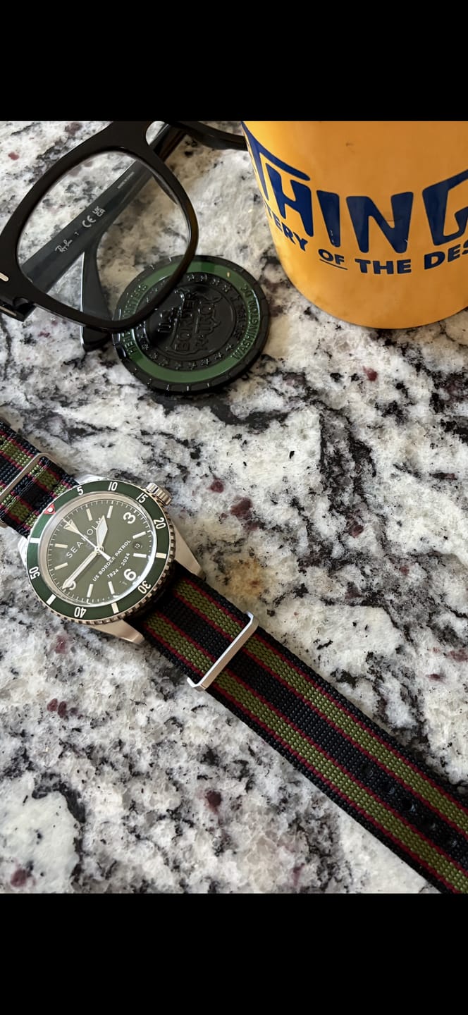 Customer photo review of Bond Nylon Strap - Five Eye