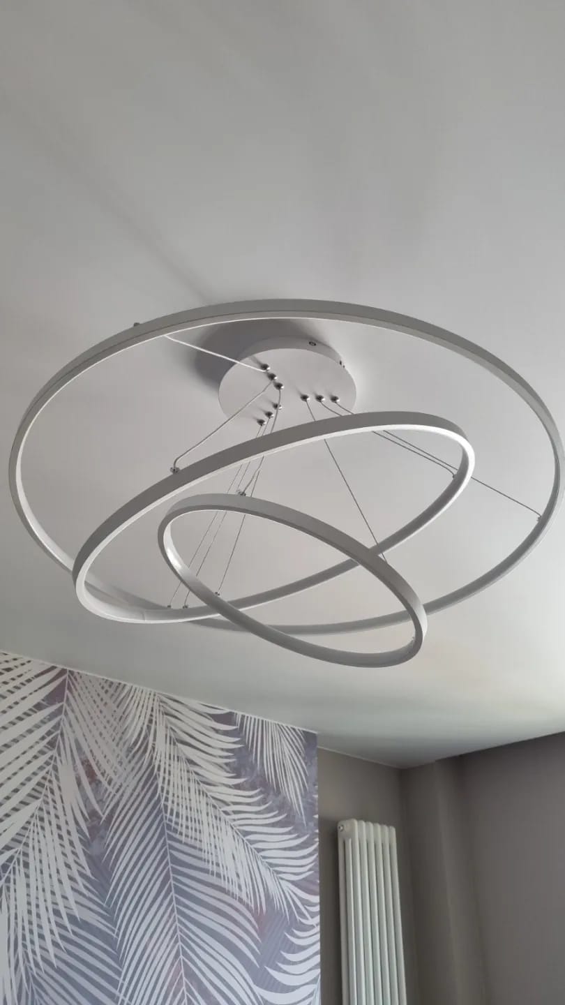Customer photo review of Stacked Ring Chandelier for Dining Table, 20 to 80 cm