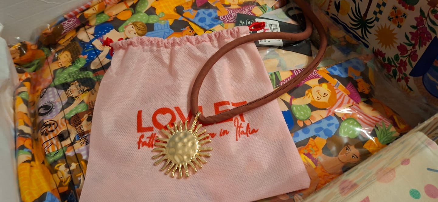 Customer photo review of CORDONCINO LINO MARRONE