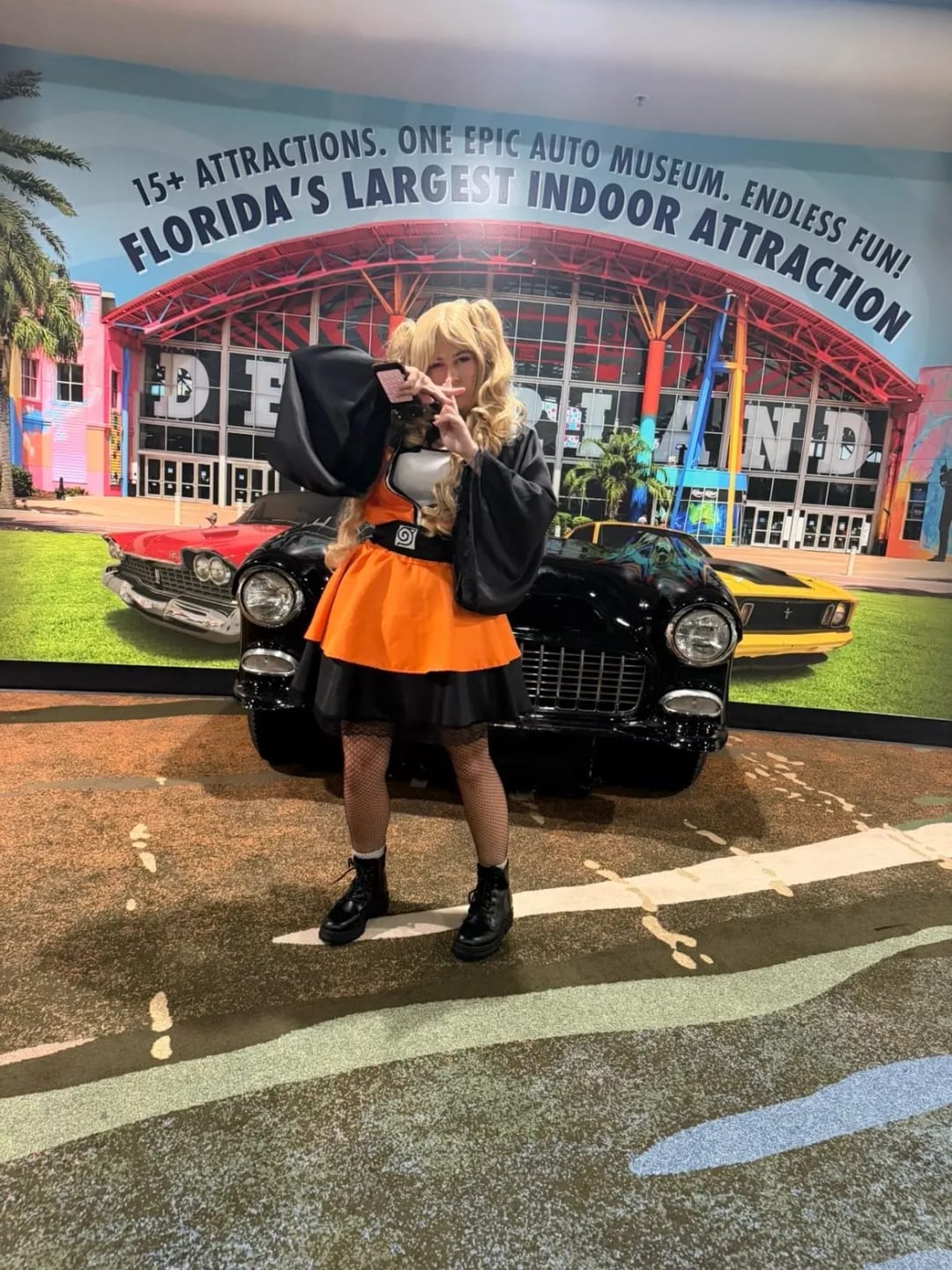 Customer photo review of Naruto Cosplay Dress Set