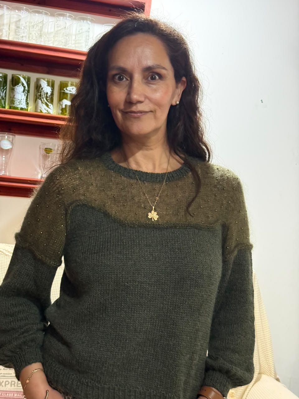 Customer photo review of Puna Trazable  (100% Baby Alpaca)