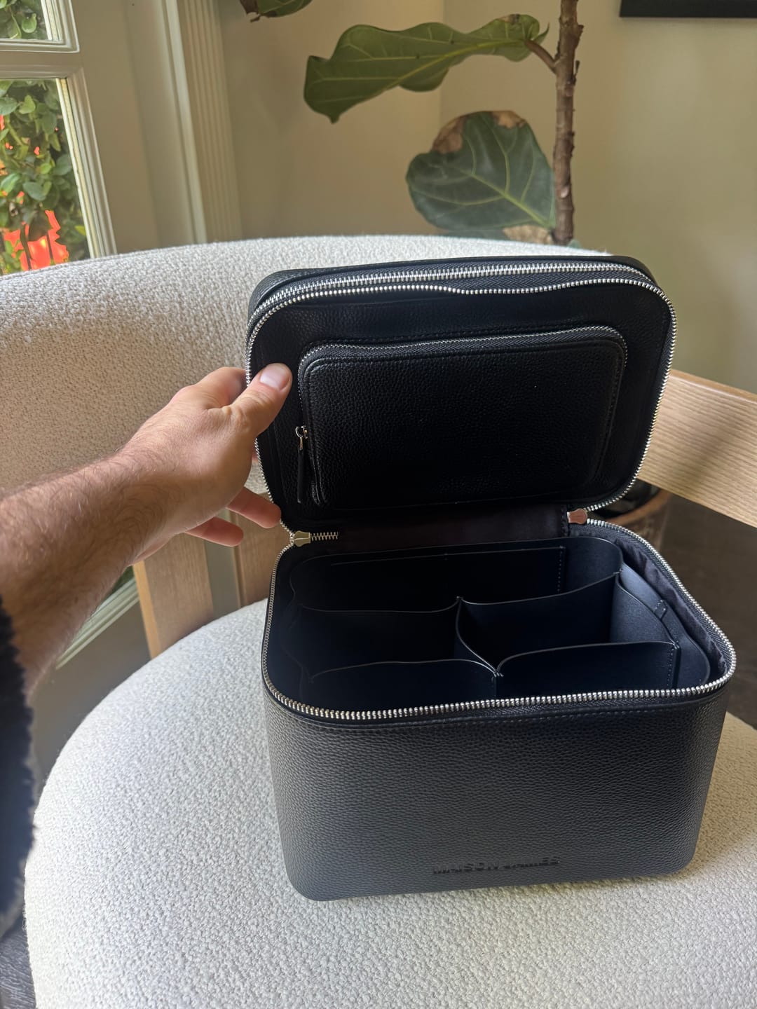 Customer photo review of The Duo Vanity Case