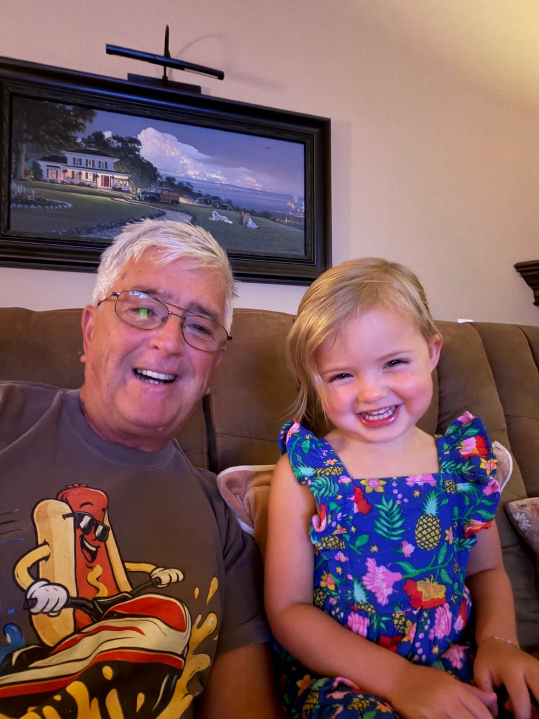 Customer photo review of Hotdog Jet Ski — Premium Tee