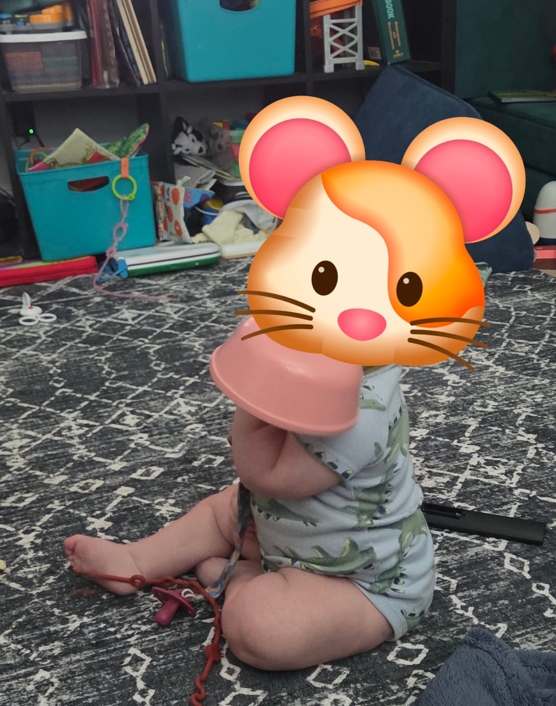 Customer photo review of Designer Relax Mat - 1.4" Thick Foam Base