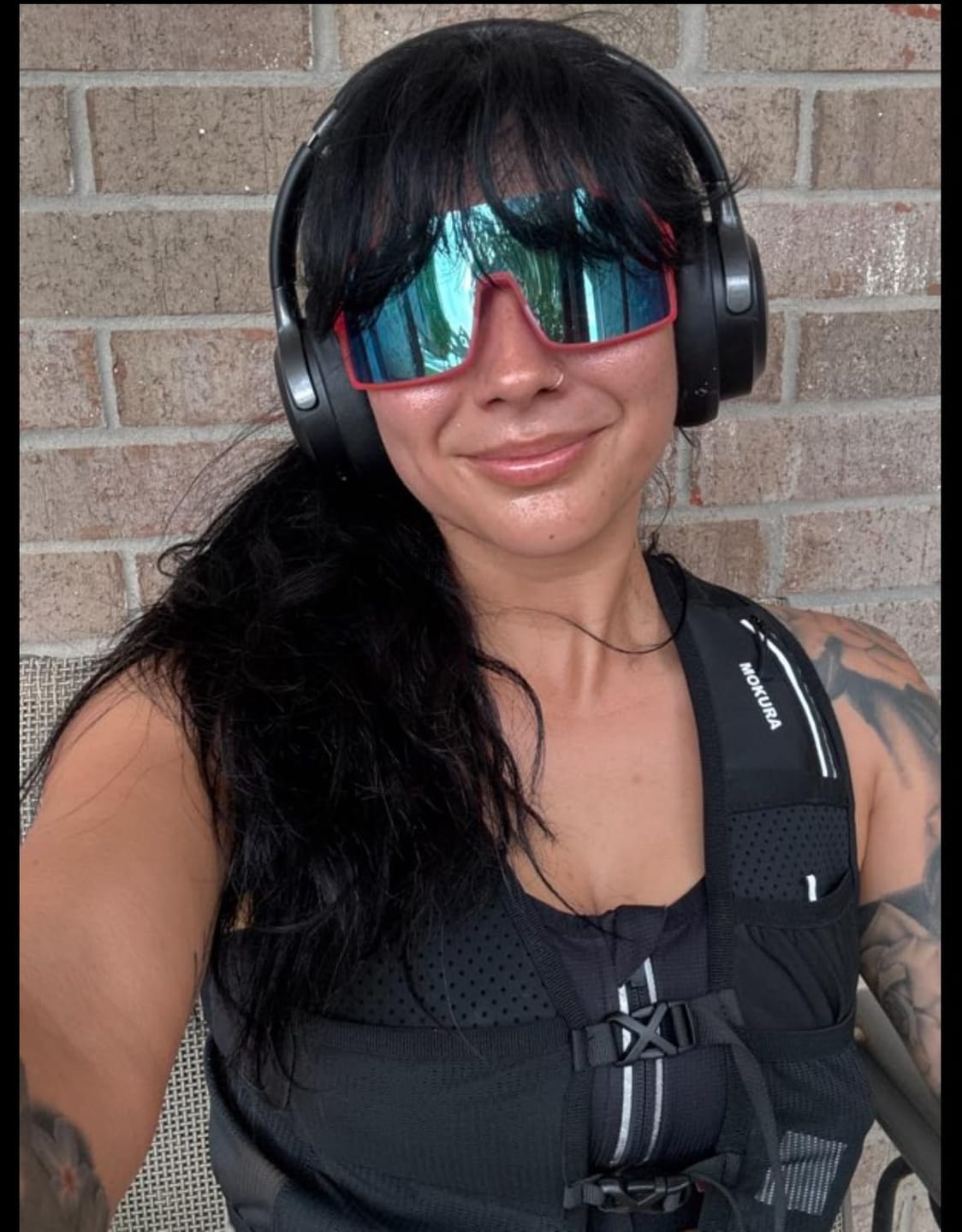 Customer photo review of Buy 1 Airunvest® Ultra-Light Running Vest, Get 1 FREE Headband