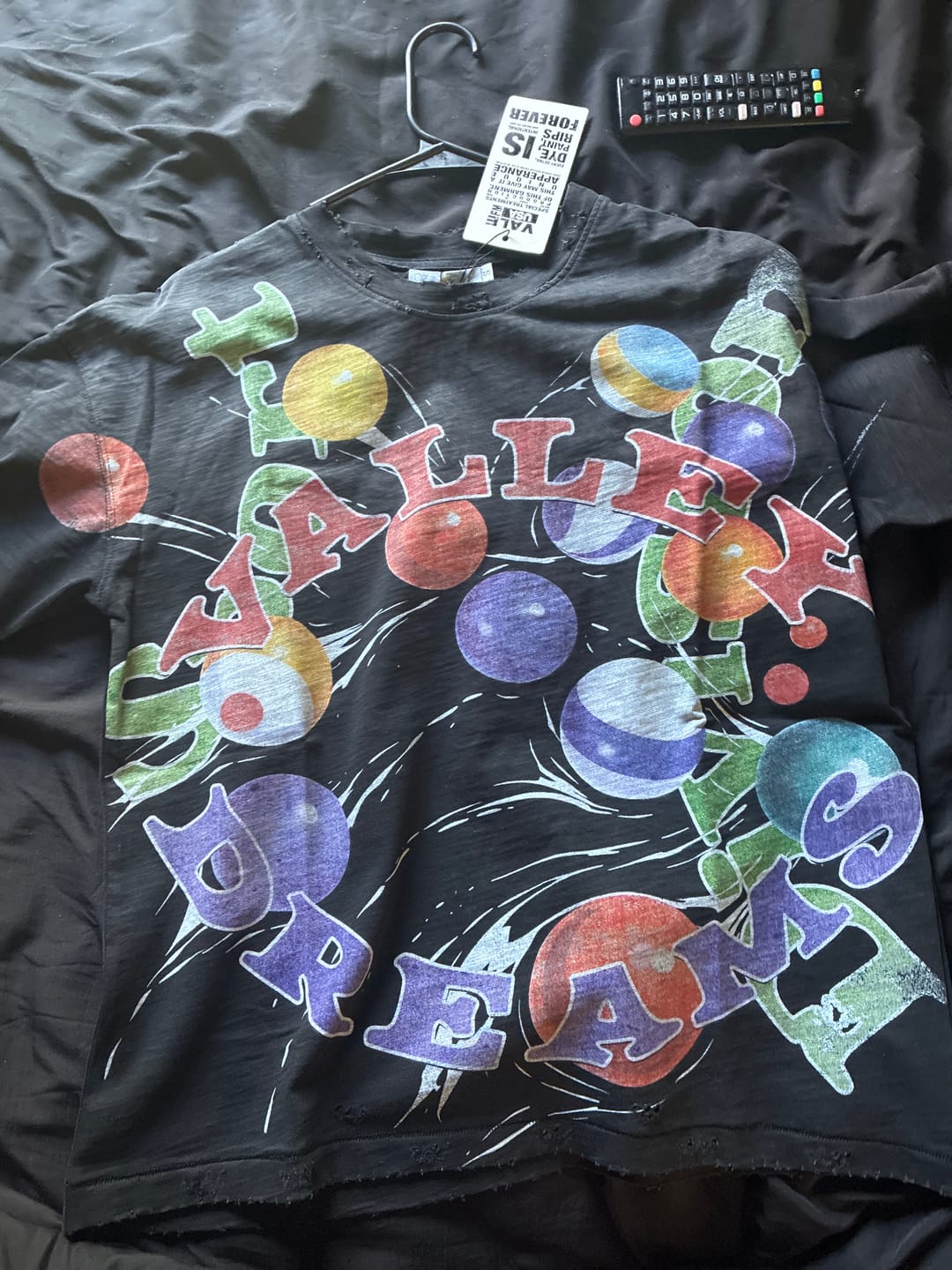 Customer photo review of Vale Forever 8 Ball Tee Black