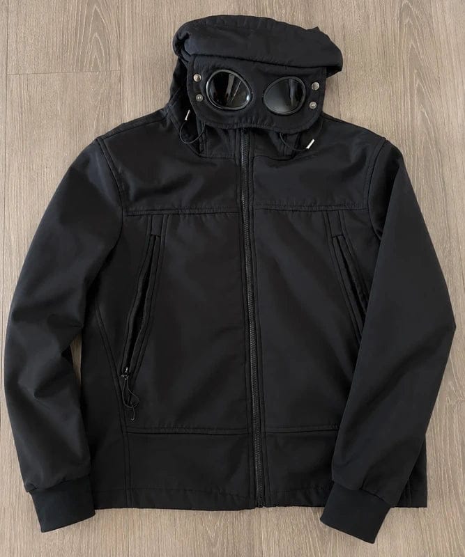 Customer photo review of C.P. Company Veste Outerwear Short Jacket Noir Zippé