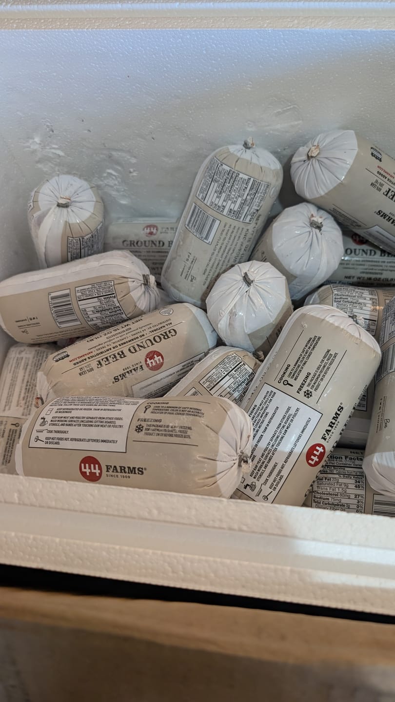 Customer photo review of 80/20 Angus Ground Beef Choice or Higher