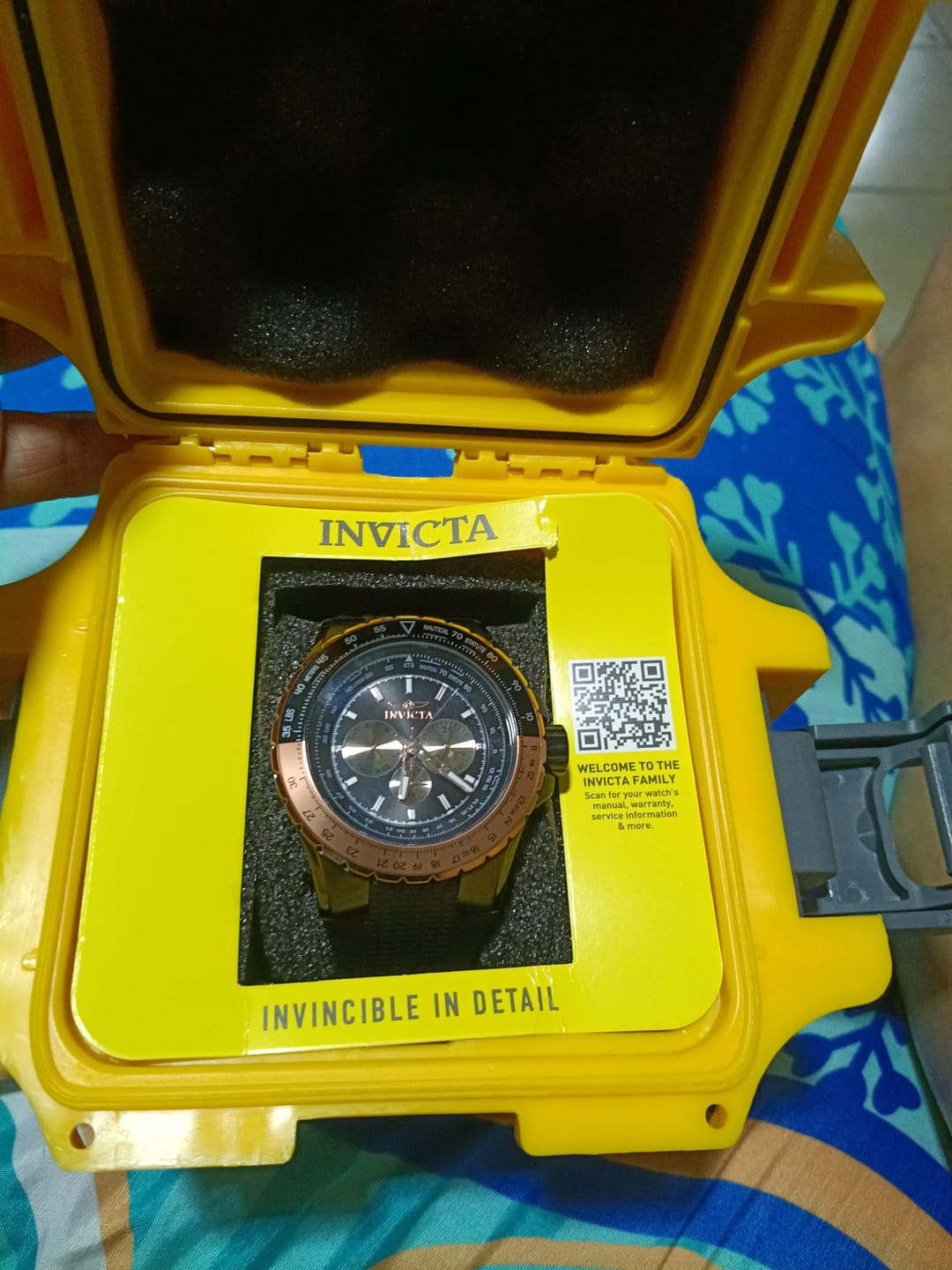 Customer photo review of Reloj Deportivo Para Hombre Invicta Aviator 37032 - Negro