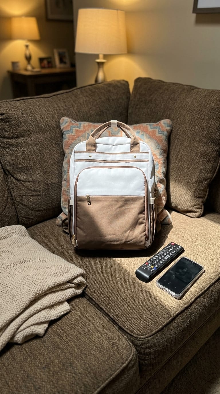 Customer photo review of 4-in-1 Backpack with Lunch Bag