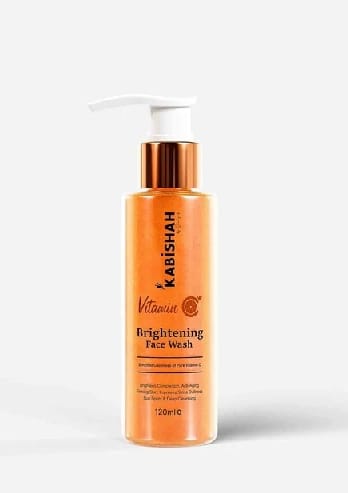 Customer photo review of Vitamin C Brightening Face Wash
